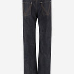 JEANS IN COTONE CON RISVOLTO 831605 V5SN04245 BOTTEGA VENETA 