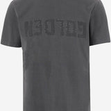 T-SHIRT IN COTONE CON LOGO GMP01220 P00067160318 GOLDEN GOOSE 