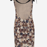 ABITO CON PATTERN FLOREALE DI PAILLETTES H012 5237M023 N 21 