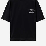 TSHIRT nera in cotone W261TS29 708B WOOYOUNGMI 