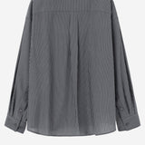 CAMICIA IN MISTO COTONE CON MOTIVO A RIGHE W261SH14 841B WOOYOUNGMI 