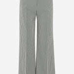 PANTALONI IN MISTO COTONE STRETCH A RIGHE MELODYB 506354 QL2 