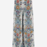 PANTALONI IN VISCOSA CON STAMPA FLOREALE 80PAA120 NS837217 JUST CAVALLI 