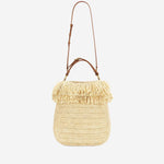 BORSA A TRACOLLA IN RAFIA 862920 GAAGC2791 SAINT LAURENT 