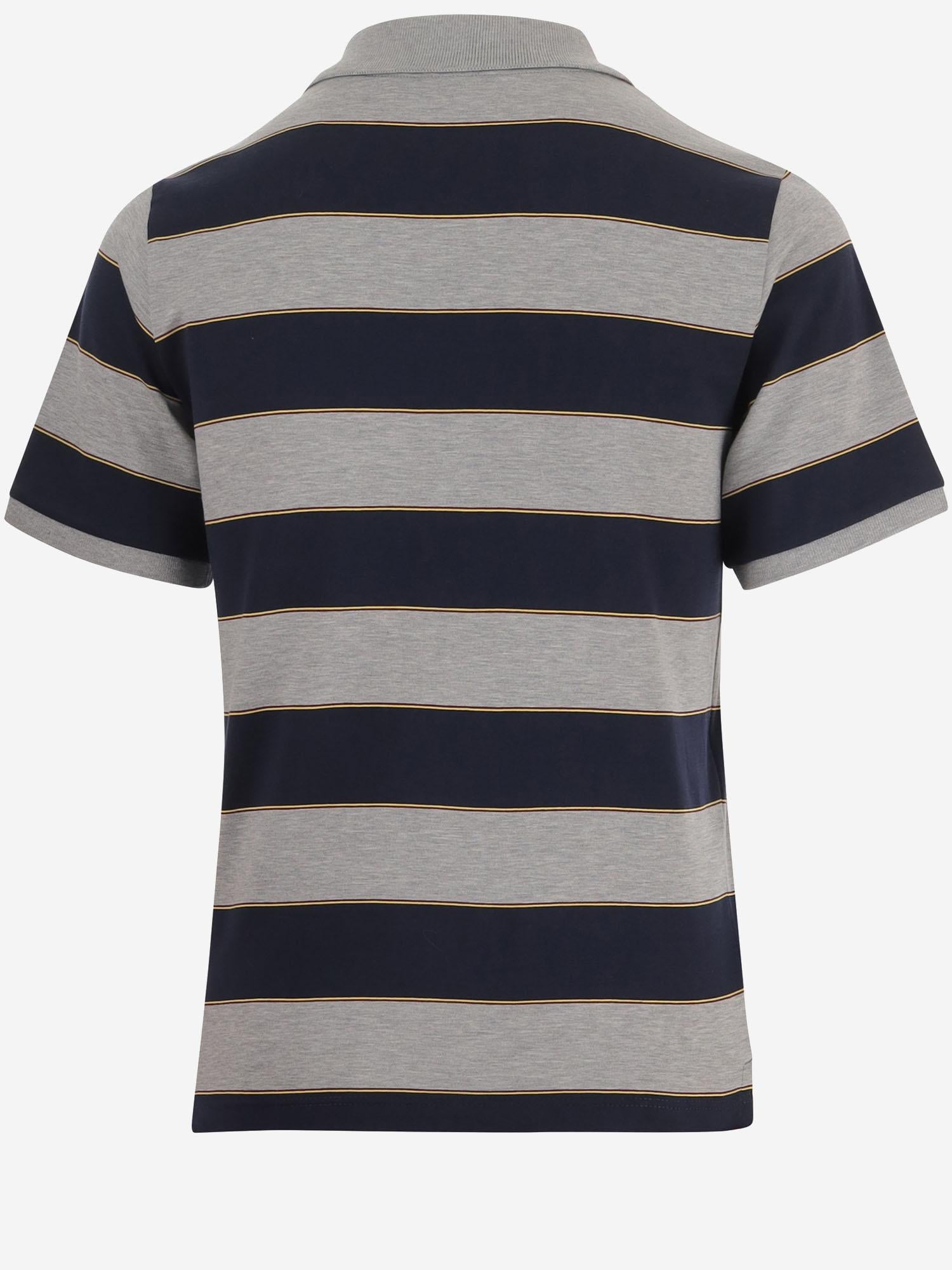 POLO IN COTONE CON MOTIVO A RIGHE MJN536 14RTF005R MIU MIU 