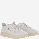 SNEAKERS LOW MEDALIST IN PELLE AULMLL89 WHTTEMPEST AUTRY 