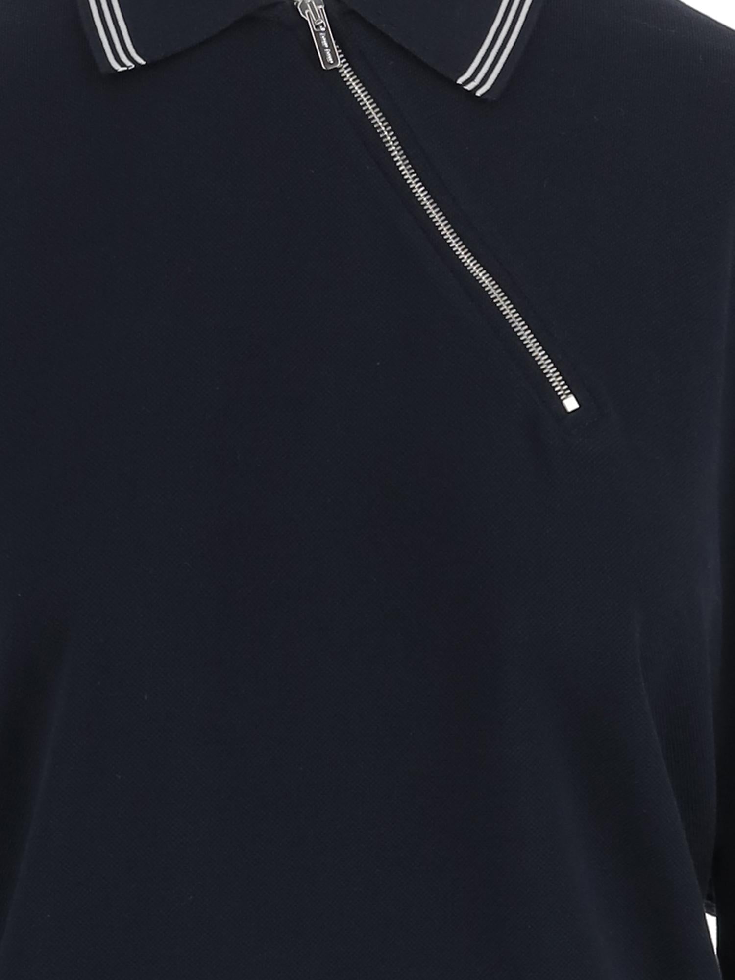 MAGLIA A MANICHE LUNGHE IN COTONE CON ZIP OBLIQUA MJLA20 18ZWF0008 MIU MIU 