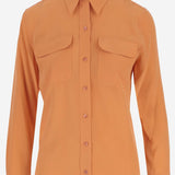 CAMICIA IN SETA Q23E231 FLAMINGO EQUIPMENT 