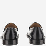 Mocassino in pelle con dettaglio Web 838136 AAEYD1060 GUCCI 