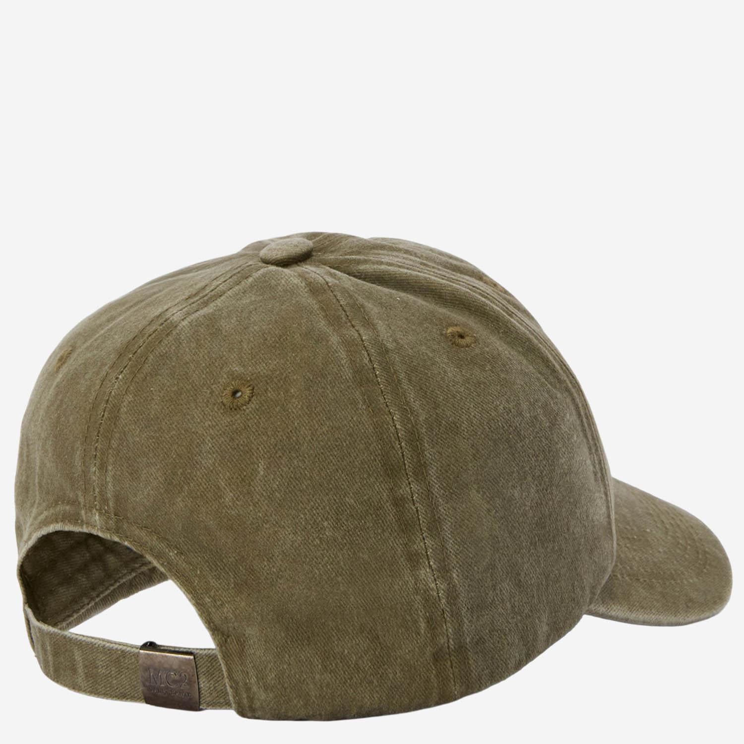 CAPPELLO DA BASEBALL IN COTONE CON LOGO DAS0004 00892L MC2 SAINT BARTH 