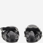 BALLERINA IN PELLE CON BORCHIE 828095 WAD4Y1080 BALENCIAGA 