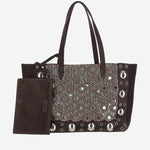 Borsa Shopping Valentino Garavani Nellcôte Ricamata 7W2B0R79 TAARCB VALENTINO GARAVANI 