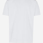 T-SHIRT IN COTONE CON LOGO 44MAA027S26J00B 100 OFF-WHITE 