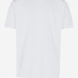 T-SHIRT IN COTONE CON LOGO 44MAA027S26J00B 100 OFF-WHITE 
