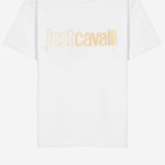 T-SHIRT IN COTONE CON LOGO 80OAHT08 CJ500003 JUST CAVALLI 