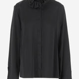 CAMICIA IN VISCOSA CON VOLANT J01DL0163 J65022001 JIL SANDER 