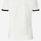 T-SHIRT IN COTONE CON STAMPA LOGO 106902 A3C2ZZ1 PINKO 