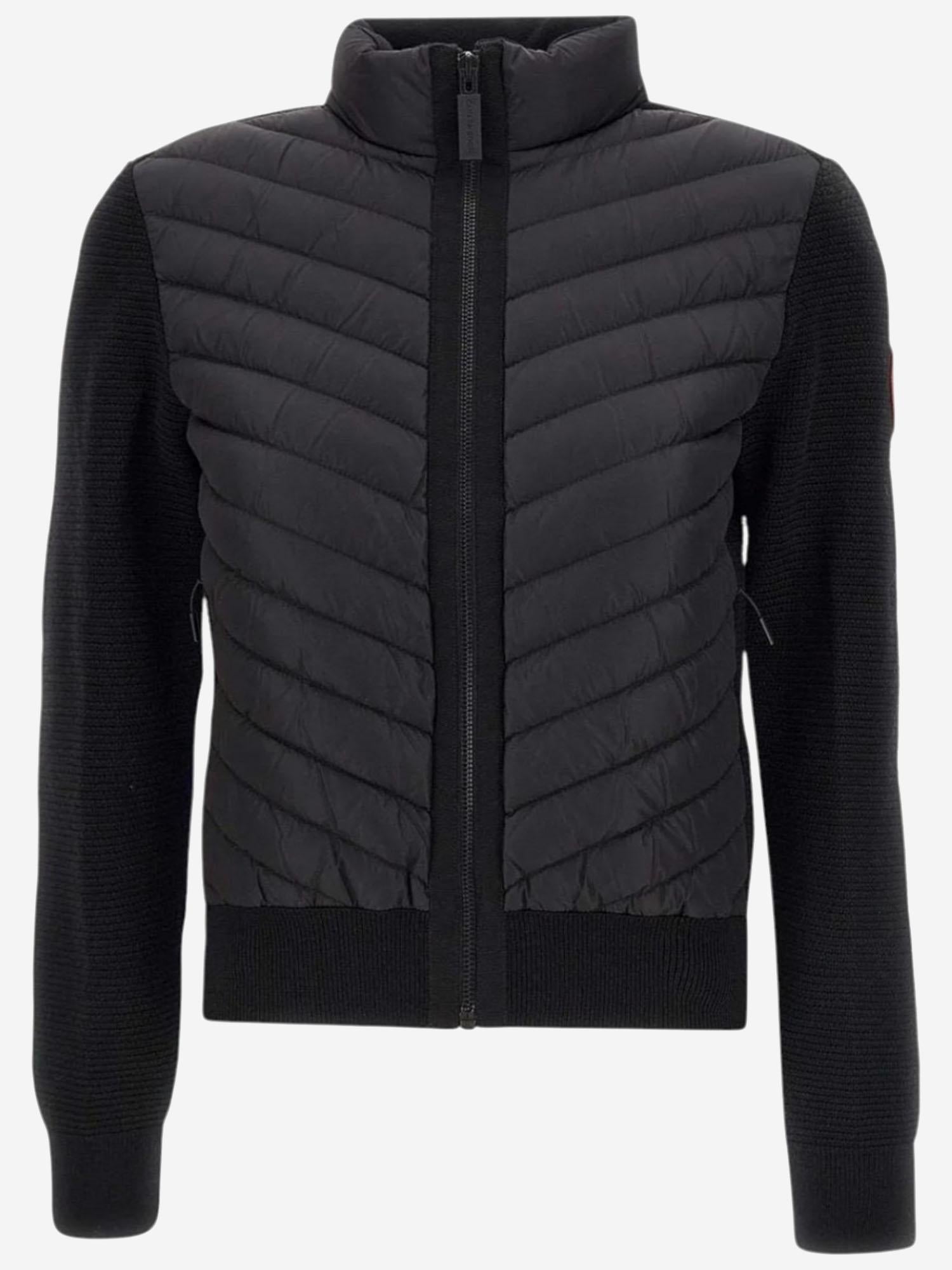 MAGLIA IN LANA CON PANNELLO TRAPUNTATO 6830L 9061 CANADA GOOSE 