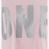 T-SHIRT IN COTONE CON LOGO ALAN LIGHTPINK ONE TEE 