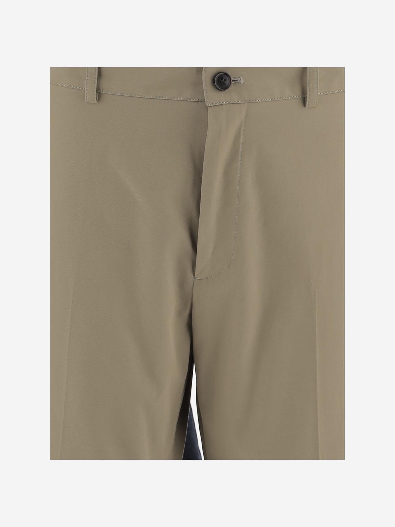 PANTALONI CORTI IN COTONE 8123811 SPARROWBEIGE BURBERRY 