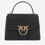 BORSA A MANO  IN PELLE CON LOGO 100066 A0F1Z99Q PINKO 