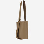 BORSA MEDIA PEBBLE BUCKET IN MORBIDA PELLE DI VITELLO AANBBBWX01 3980 LOEWE 