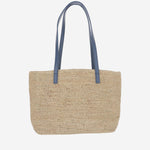 BORSA IN MISTO RAFIA CON MOTIVO SPIAGGIA RAFC002 01325H MC2 SAINT BARTH 