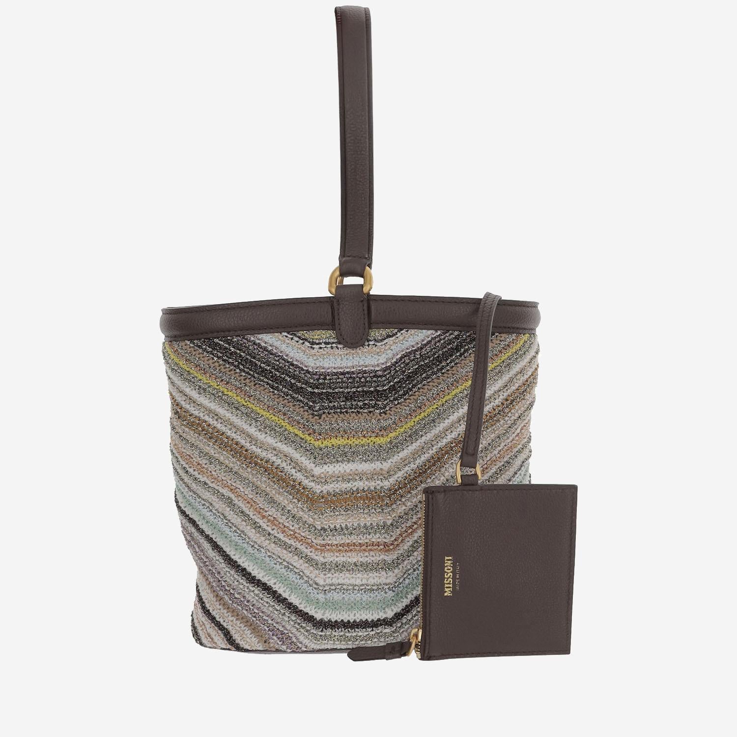BORSA A TRACOLLA MULTICOLORE MI10103 014 MISSONI 