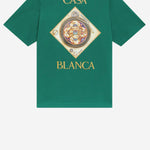 T-SHIRT IN COTONE CON STAMPA MSS26JTS001 03 CASABLANCA 