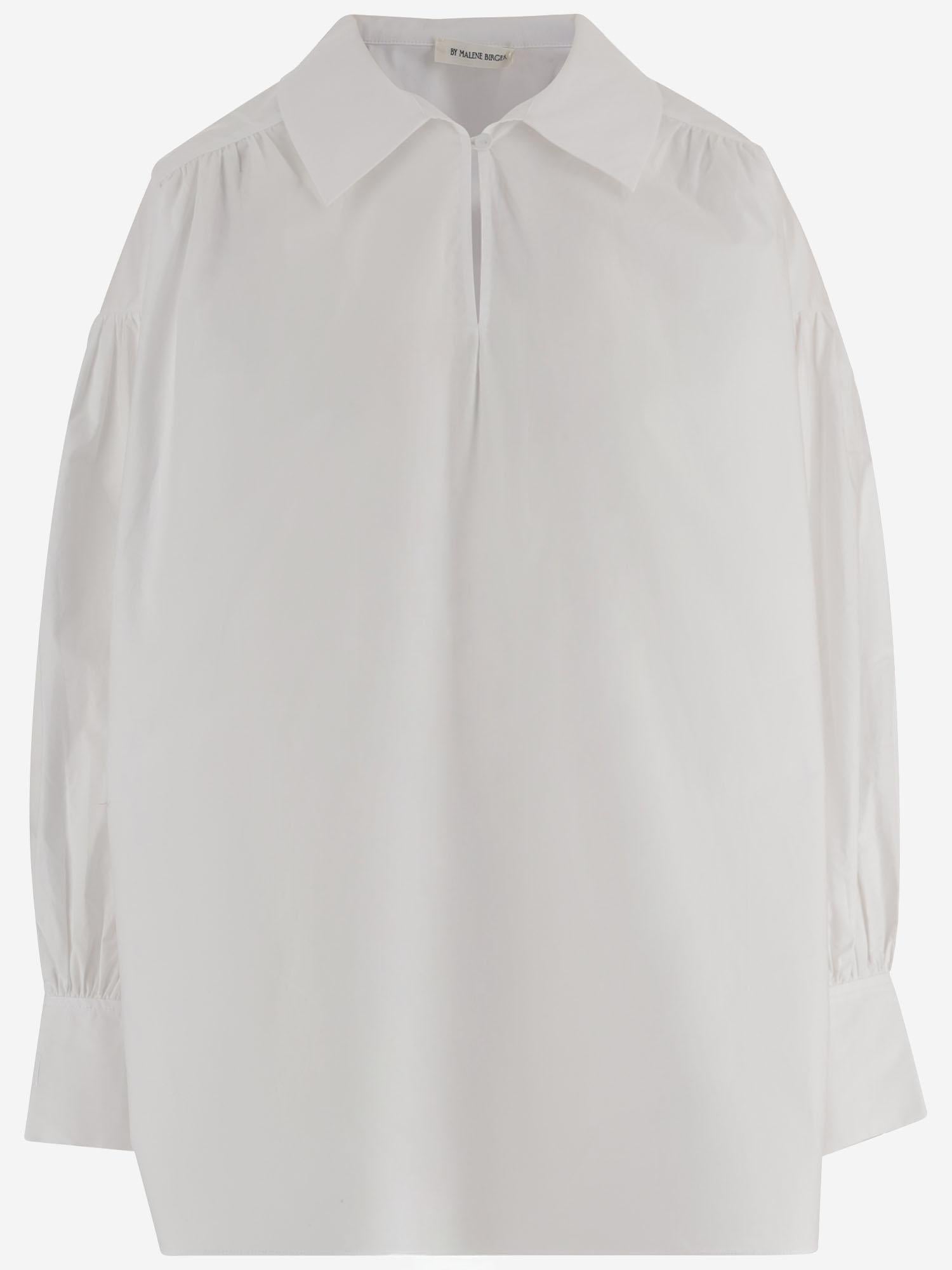 CAMICIA LEONORA IN COTONE BIOLOGICO 103800 090 BY MALENE BIRGER 