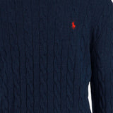 MAGLIA A TRECCE IN LANA 710876762 002 POLO RALPH LAUREN 