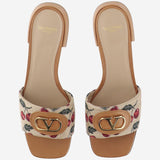 SLIDES VLOGO SIGNATURE CON MOTIVO CHERRYFIC 6W0S0LT0NNX 32H VALENTINO GARAVANI 
