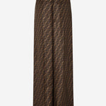 PANTALONI FF IN SETA FR6606 A8G3F118W FENDI 