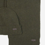 Set regalo di berretto e sciarpa Carlton Fleck MGS0047 OL31 BARBOUR 