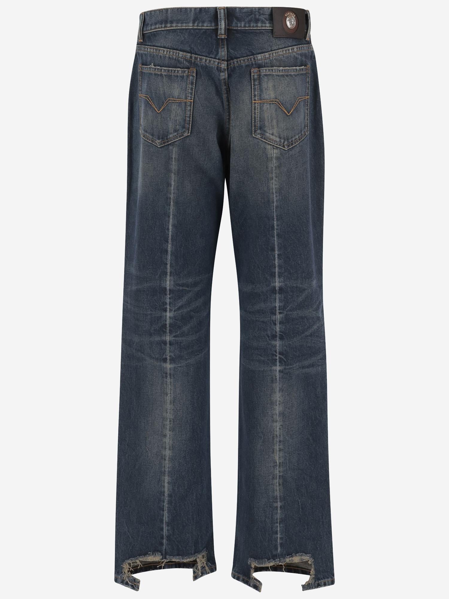 JEANS IN COTONE 1024529 1A177071DA60 VERSACE 