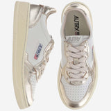 SNEAKERS MEDALIST LOW BICOLOR AULWWB16 WHTPLATINUM AUTRY 