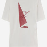 T-SHIRT IN COTONE CON LOGO TSU00320AJ00285 1NG JACQUEMUS 