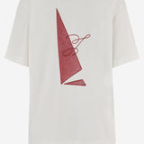 T-SHIRT IN COTONE CON LOGO TSU00320AJ00285 1NG JACQUEMUS 