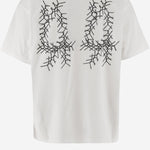 T-SHIRT IN COTONE CON STAMPA B0030556 FA582P671 44 LABEL GROUP 