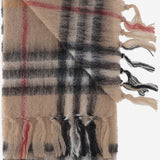 SCIARPA IN MISTO MOHAIR CON MOTIVO CHECK 8112967 SAND BURBERRY 