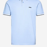 Polo in cotone stretch con logo 50506193 460 HUGO BOSS 