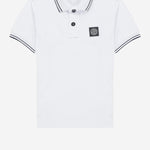 POLO IN COTONE STRETCH CON LOGO 2200001 S0018V1001 STONE ISLAND KIDS 
