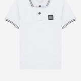 POLO IN COTONE STRETCH CON LOGO 2200001 S0018V1001 STONE ISLAND KIDS 