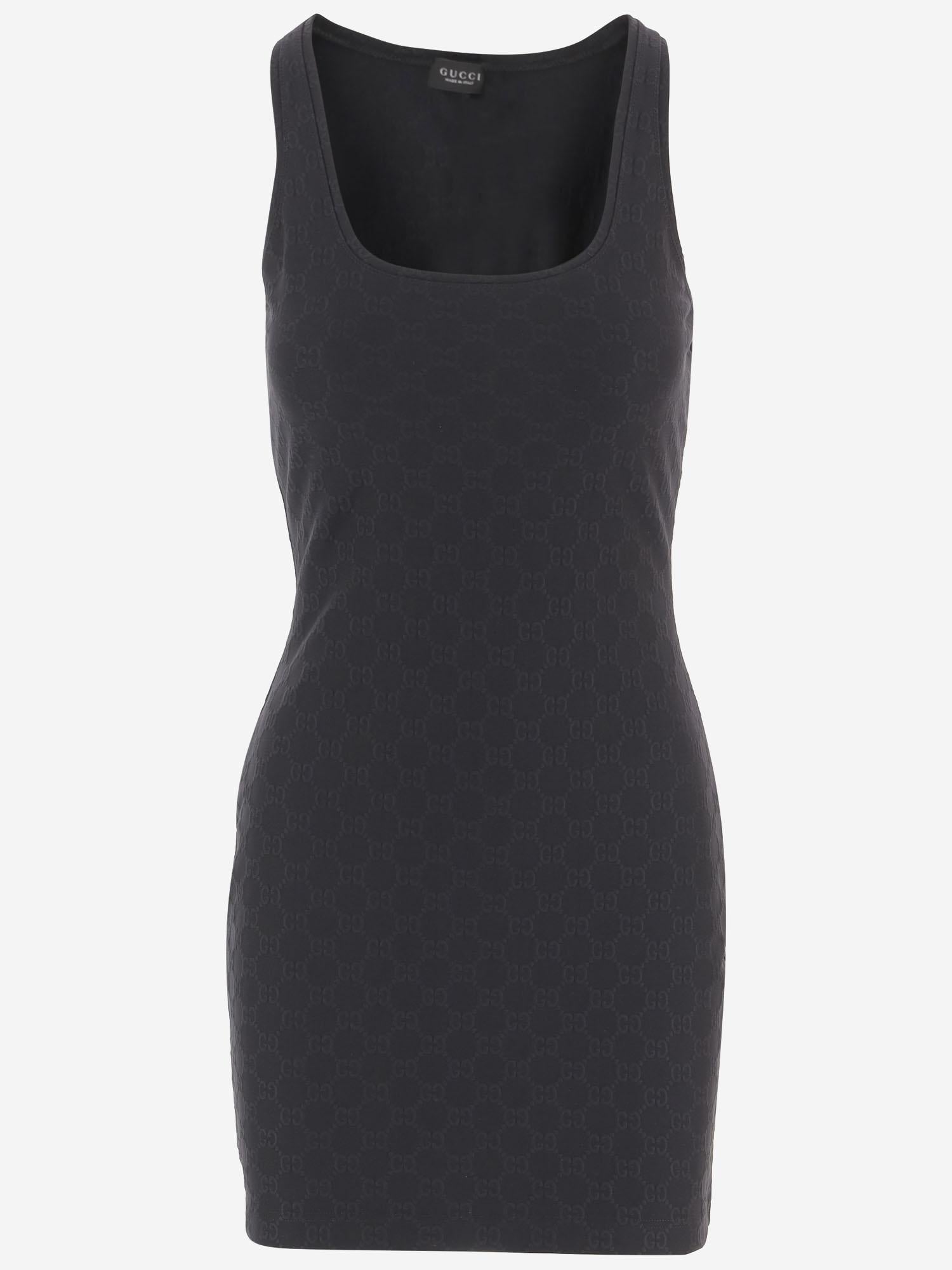 ABITO IN NYLON STRETCH CON MOTIVO GG 865171 XUAO21000 GUCCI 