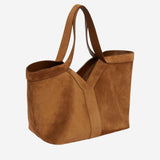 BORSA TOTE  IN PELLE SCAMOSCIATA 835274 C0X0W2916 SAINT LAURENT 