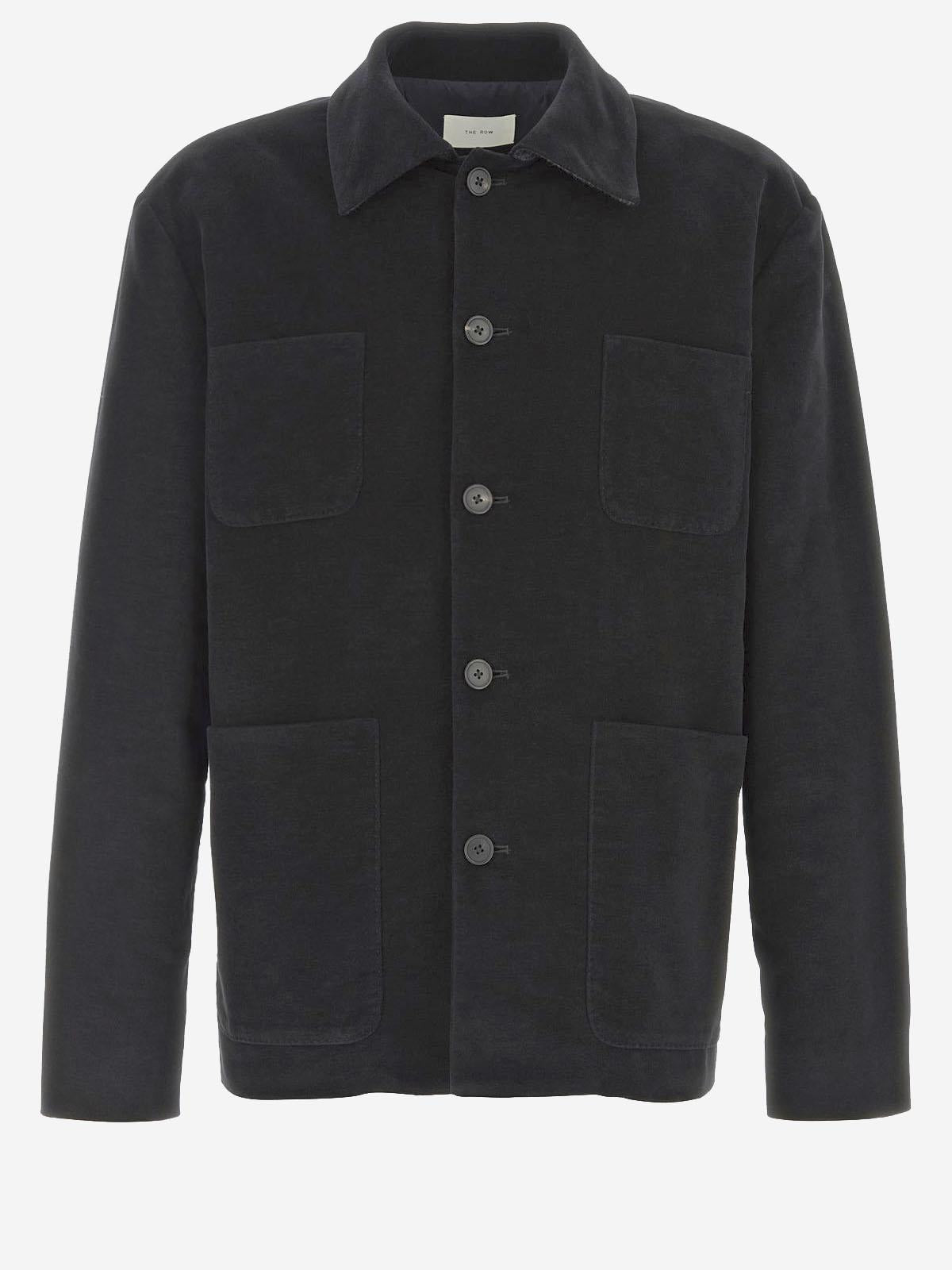 GIACCA KIAN IN COTONE 1100W3241 BLK THE ROW 