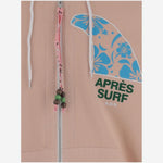 FELPA IN MISTO COTONE CON LOGO IAN PEACH APRES SURF 