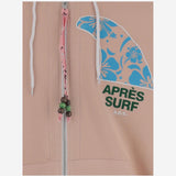 FELPA IN MISTO COTONE CON LOGO IAN PEACH APRES SURF 