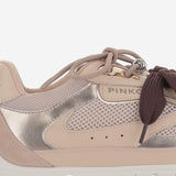 SNEAKERS YULIA IN PELLE E MESH CON LACCI BICOLORE SS0185 P020P26 PINKO 