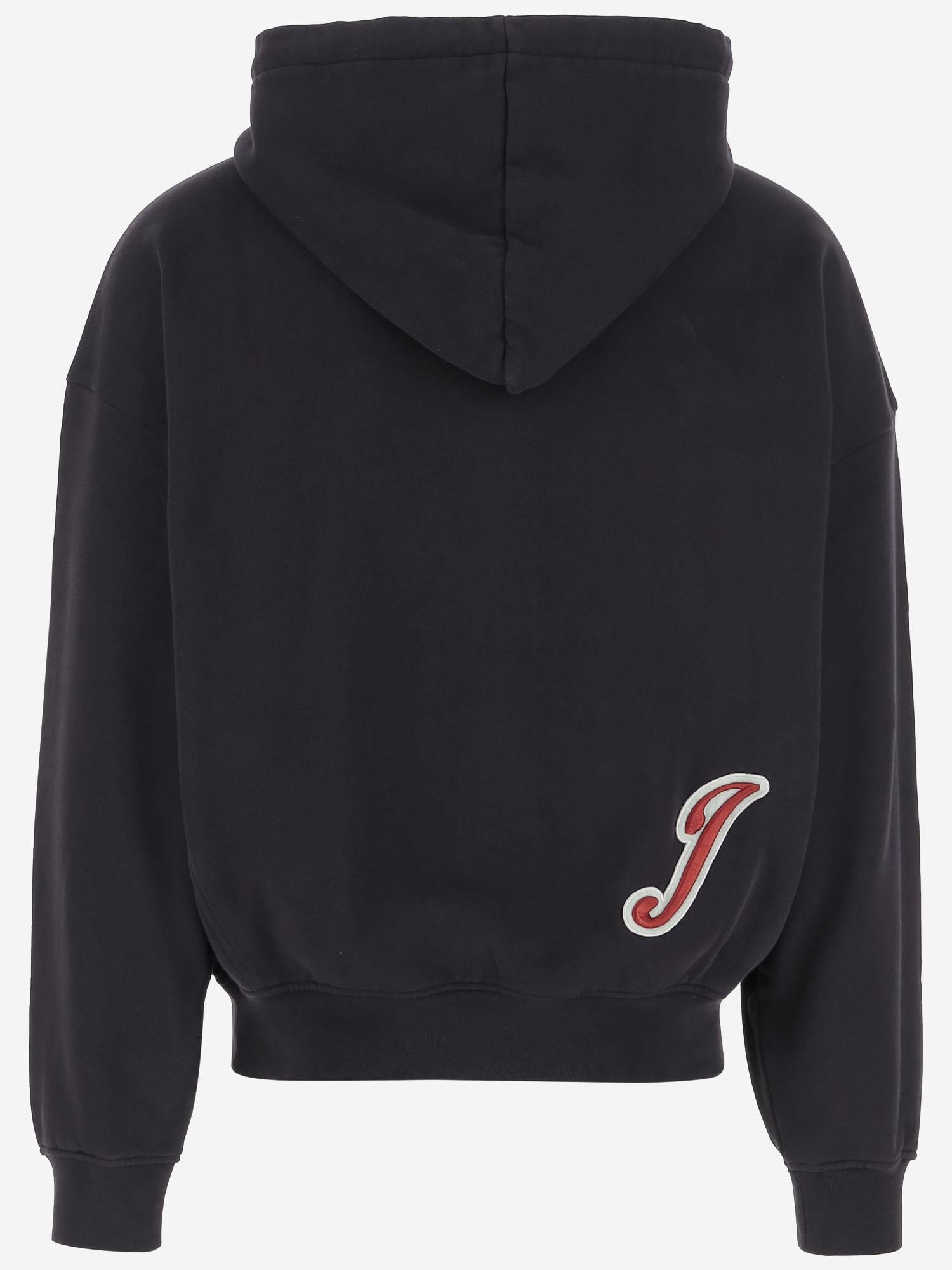 FELPA IN COTONE CON LOGO HOM00415AJ00126 3GH JACQUEMUS 